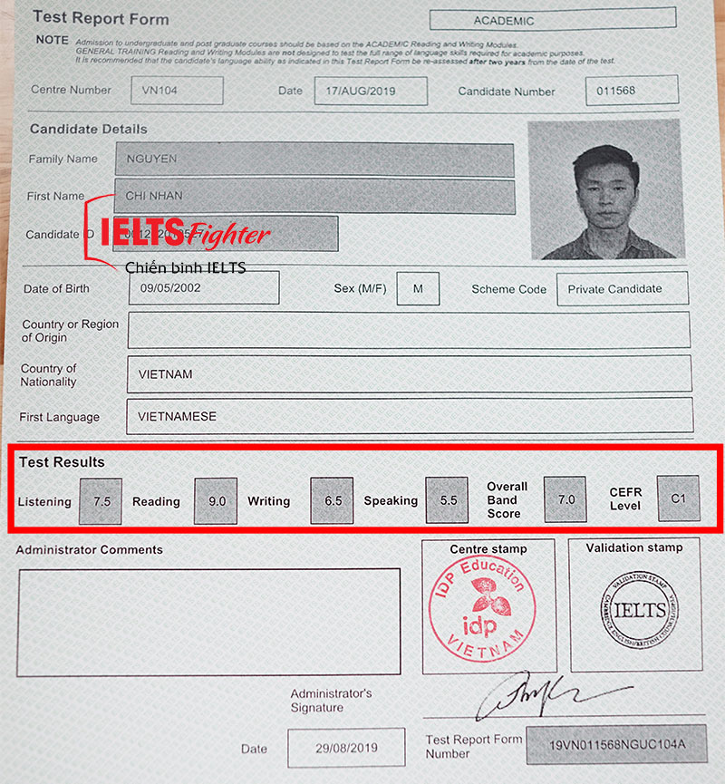 Bí kíp đạt 9.0 IELTS Reading của bạn chuyên Toán 2