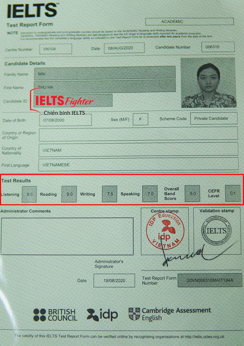 Kinh nghiệm học IELTS Writing 1