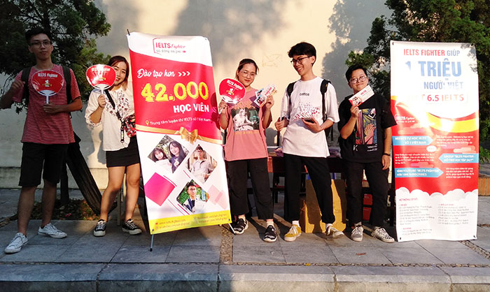 IELTS Fighter tài trợ vàng đón tân sinh viên Học viện Báo chí tuyên truyền  2