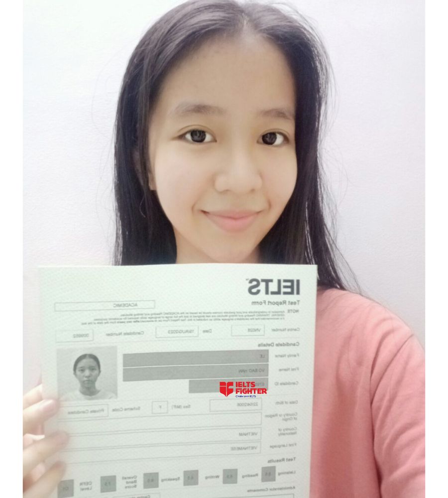 Học vi&ecirc;n điểm cao IELTS Fighter Nguyễn Ảnh Thủ