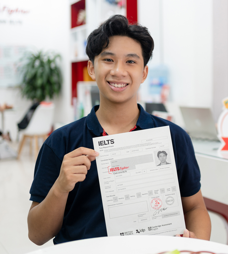 nhật minh chia sẻ c&aacute;ch học 8.5 IELTS 