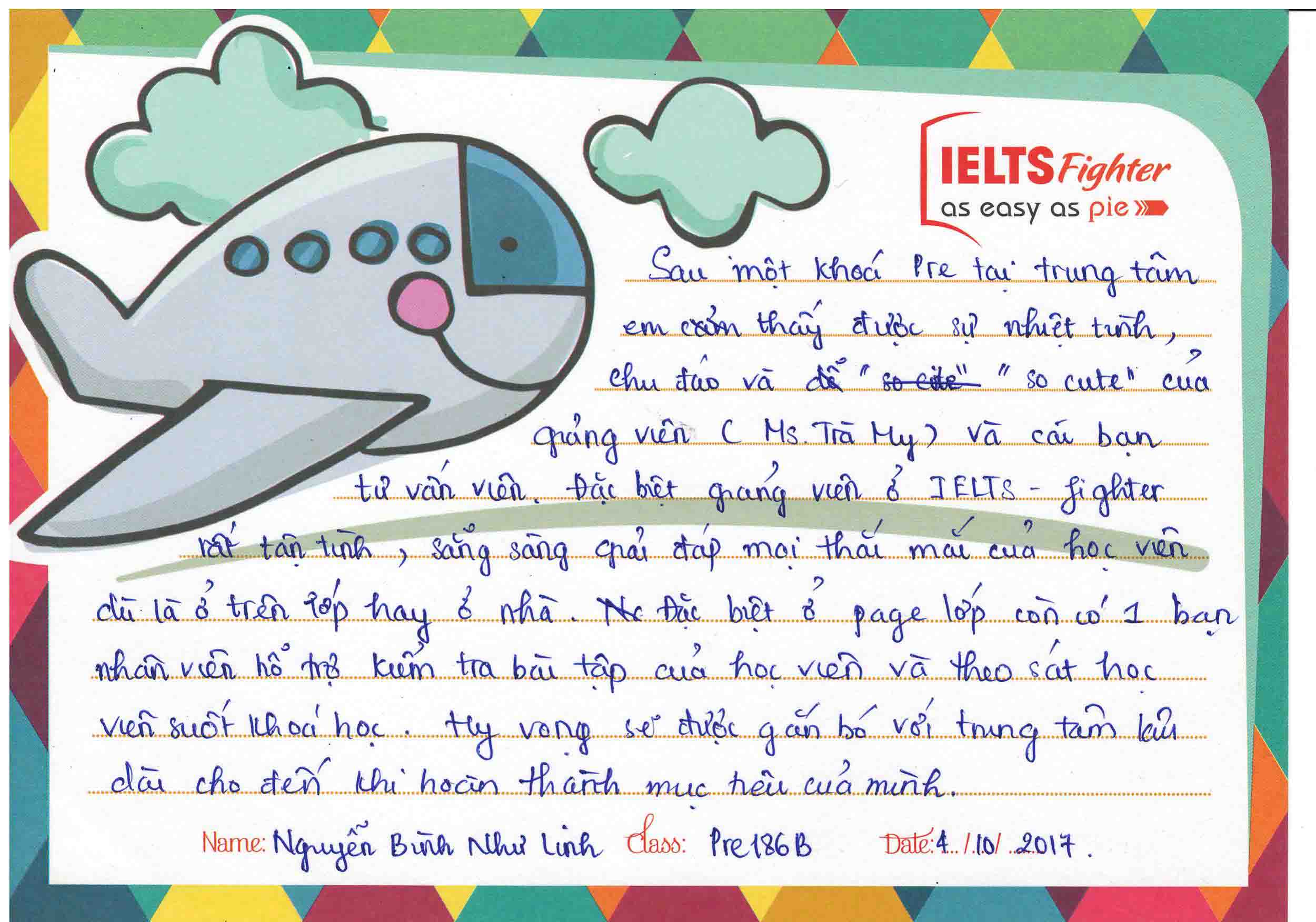 Cảm nhận học viên IELTS Fighter