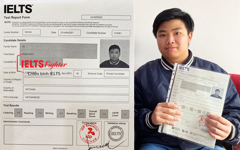 Xét tuyển đại học với IELTS - Tuấn Anh 7.0