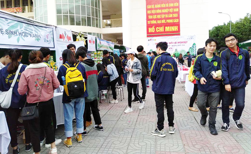 ielts fighter đồng hành học viện nông nghiệp 2