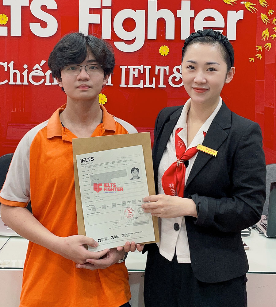 l&ecirc; ho&agrave;ng long 7.0 IELTS - 1