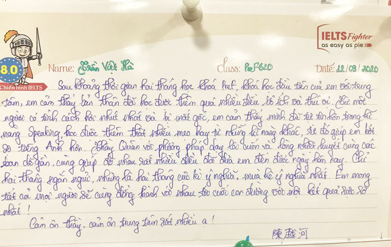 Tâm sự lớp Pref620 - 1