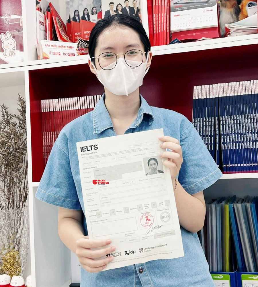 hương giang 7.0 ielts