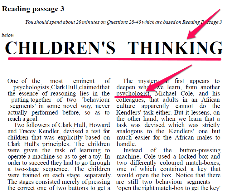 IELTS reading tips 2