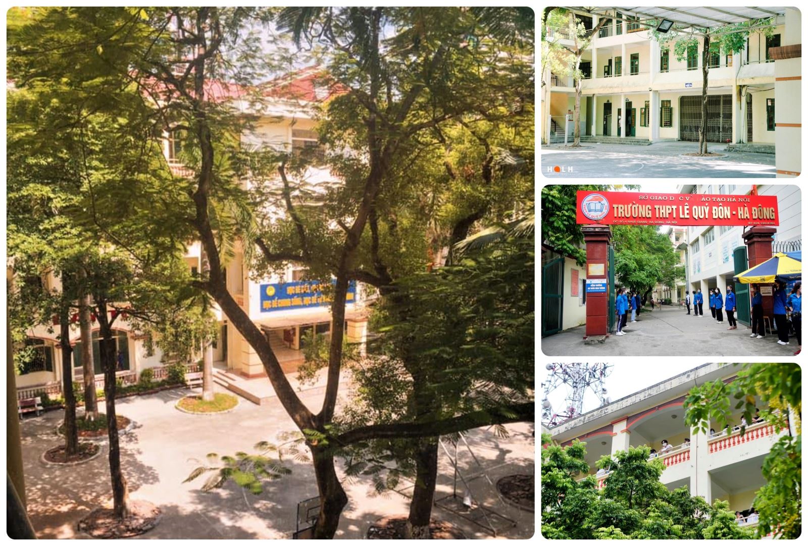 Trường THPT L&ecirc; Qu&yacute; Đ&ocirc;n H&agrave; Đ&ocirc;ng h&igrave;nh th&agrave;nh v&agrave; ph&aacute;t triển