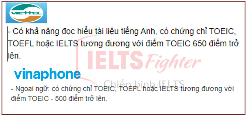Bằng IELTS xin được việc g&igrave; 3