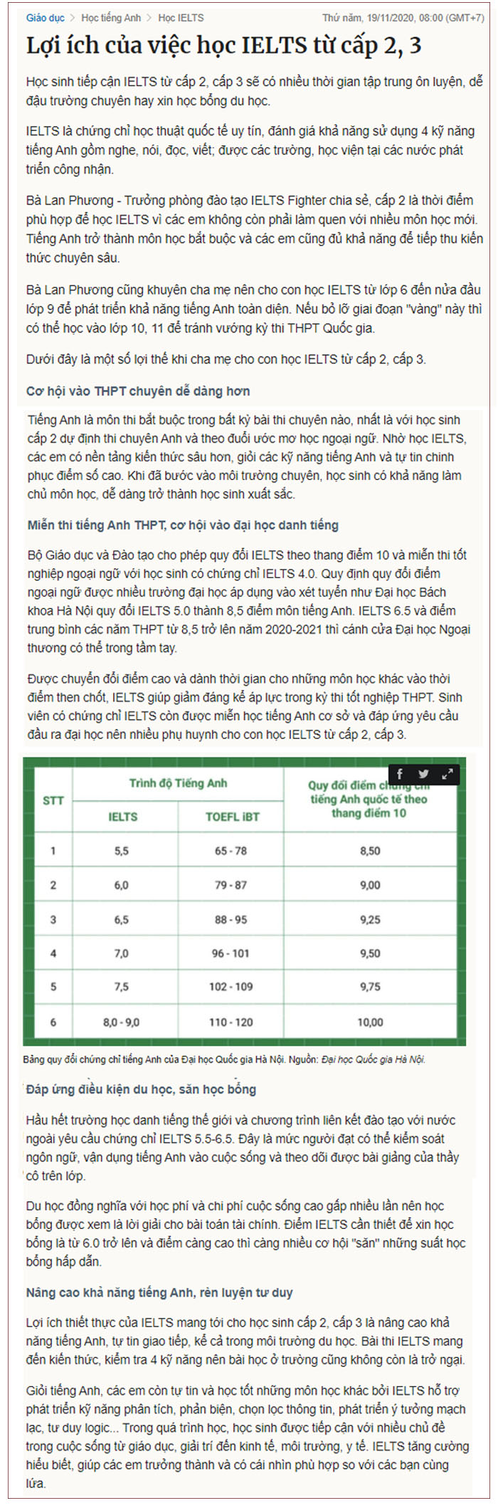 Học IELTS c&oacute; lợi &iacute;ch g&igrave;?