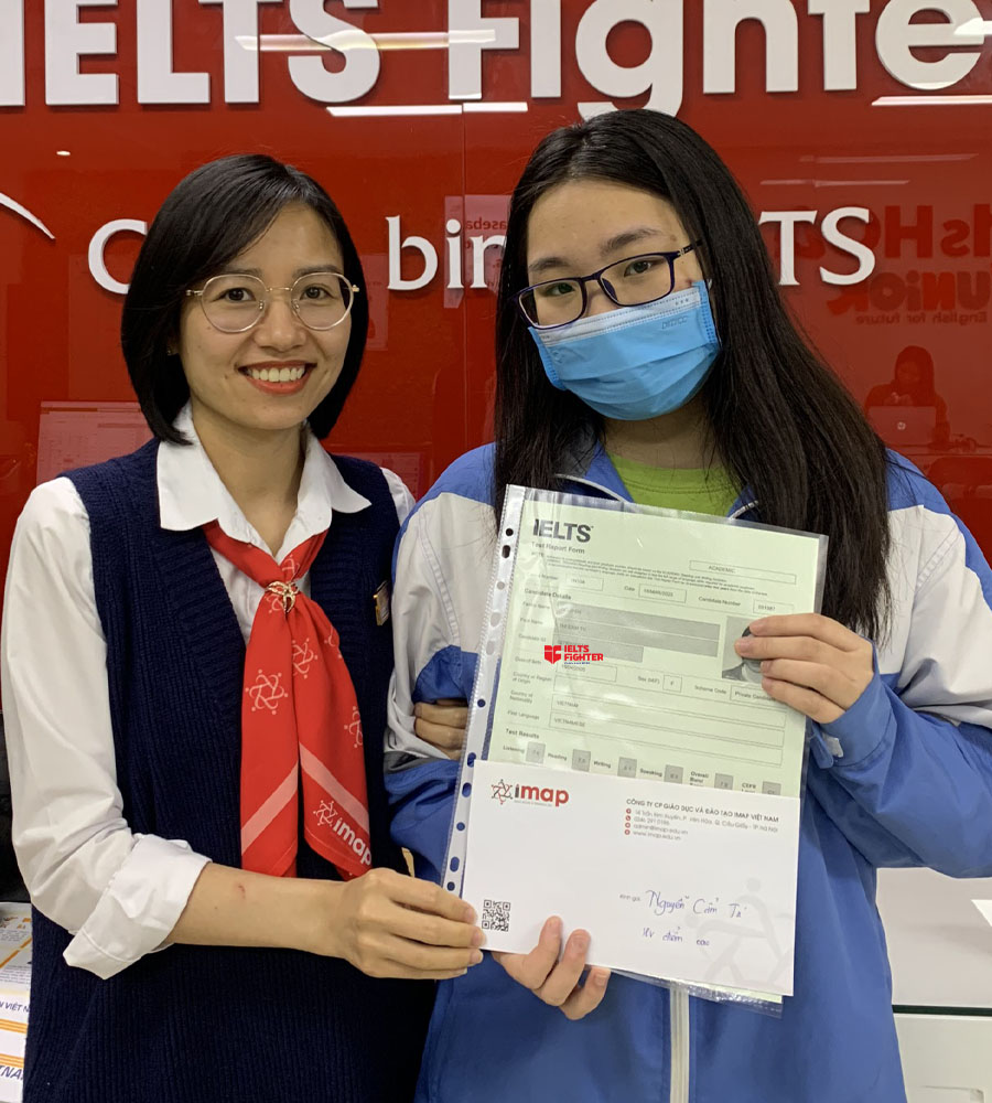 Cẩm t&uacute; 7.0 ielts