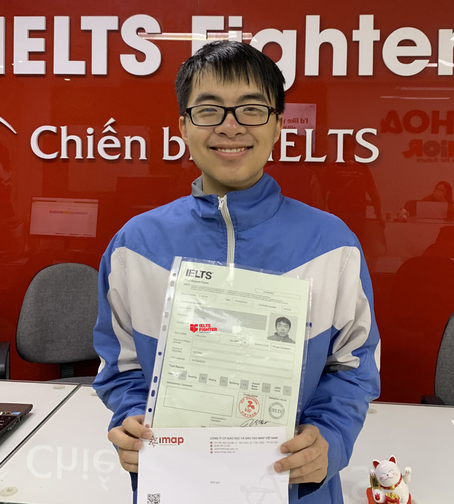 Minh hiếu 7.0 ielts