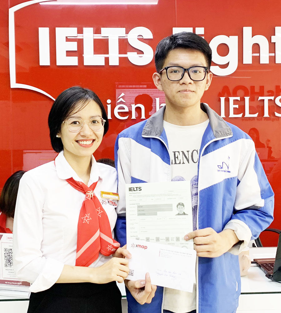 văn thắng 8.0 ielts