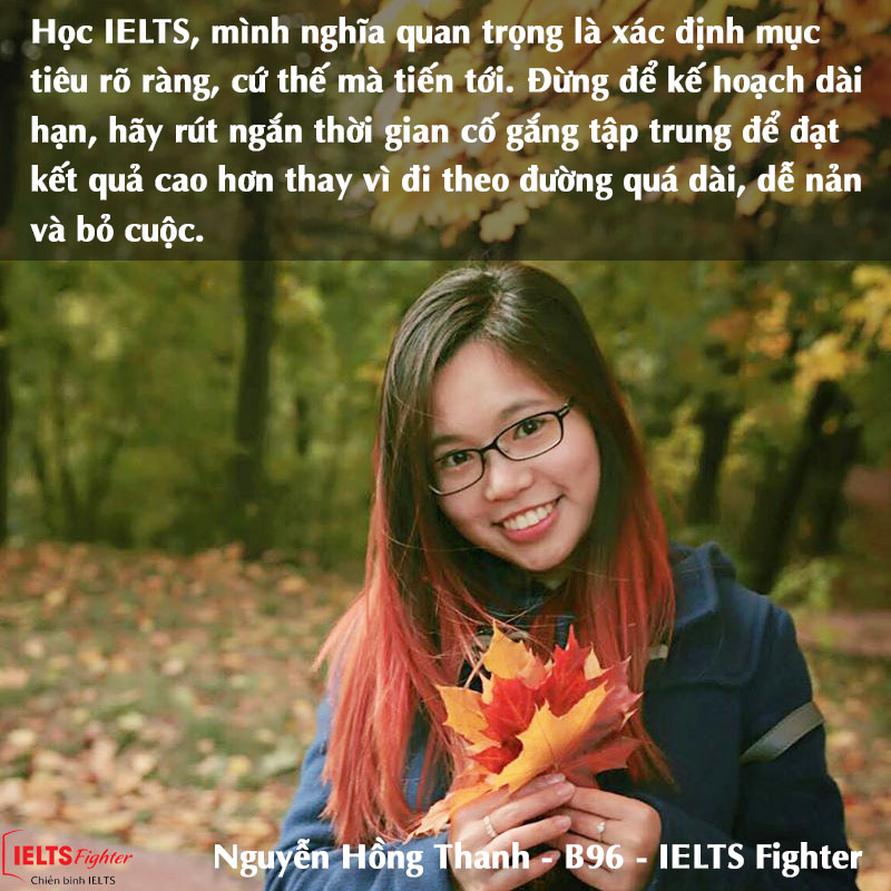 học viên hồng thanh 8.0 ielts