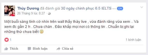 Cảm nhận về IELTS - Fighter