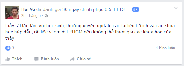 Cảm nhận về IELTS - Fighter