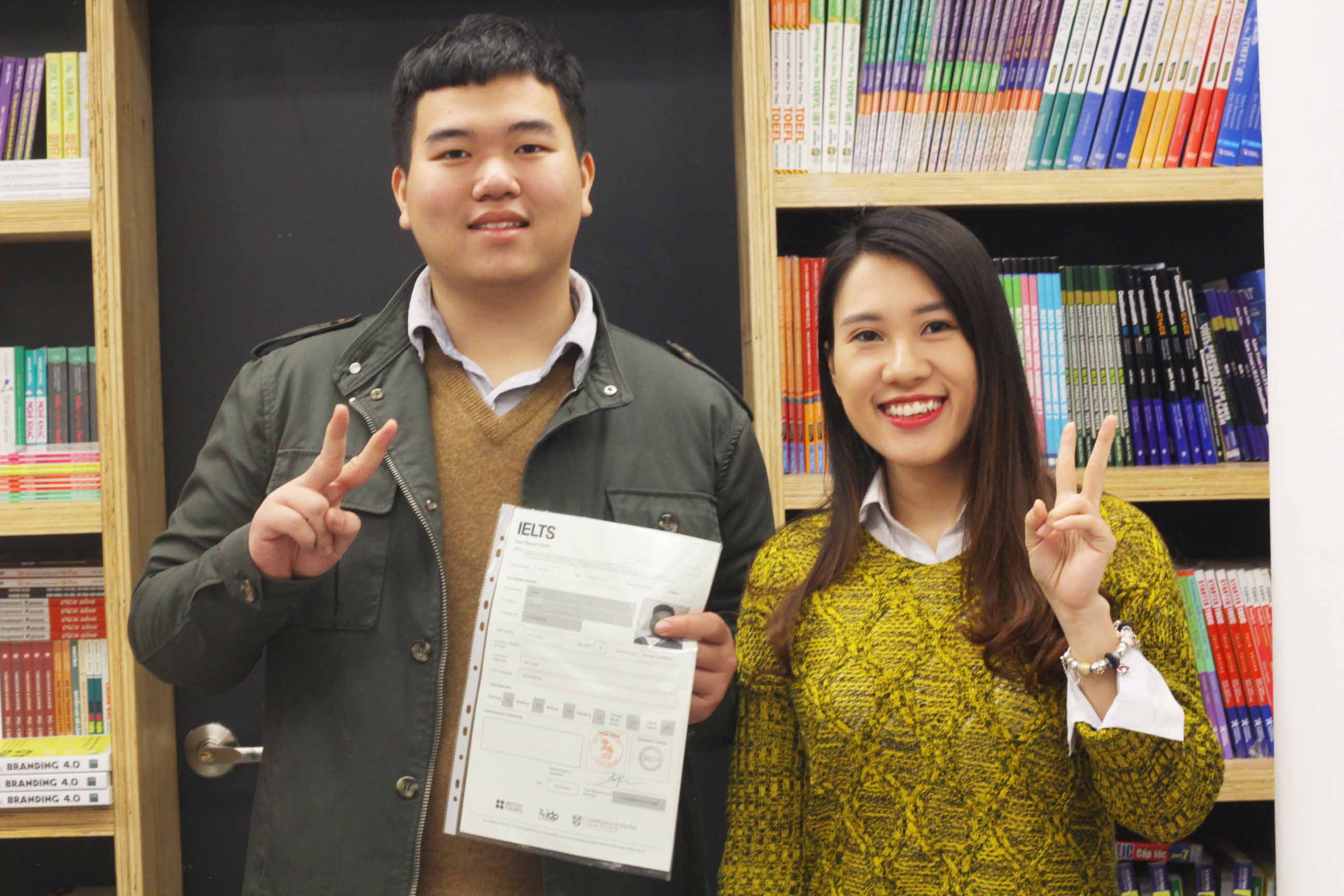 Học viên 7.5 IELTS của IELTS Fighter