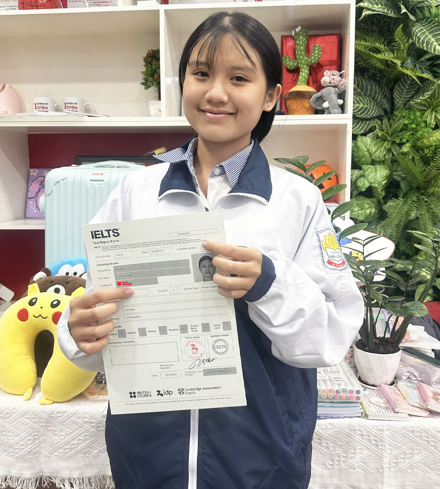 huyền my 7.0 IELTS