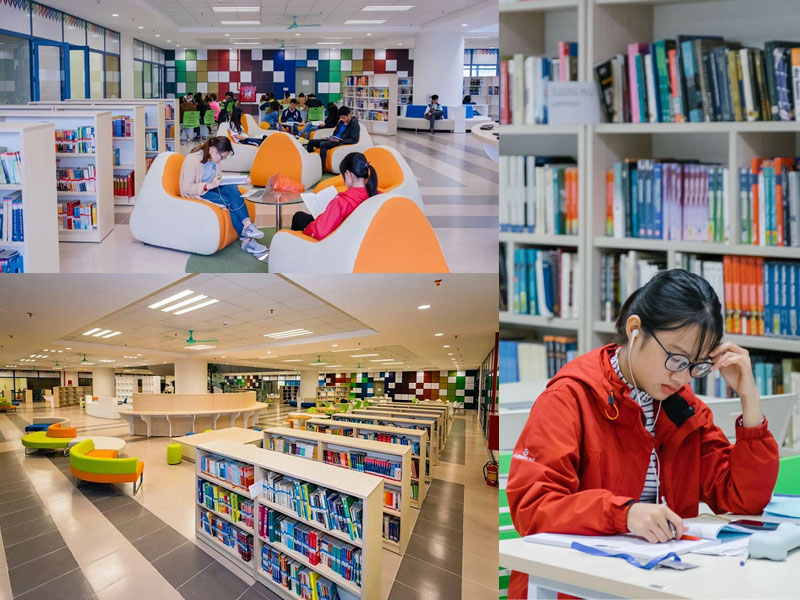 đại học kinh tế quốc d&acirc;n thư viện phạm văn đồng