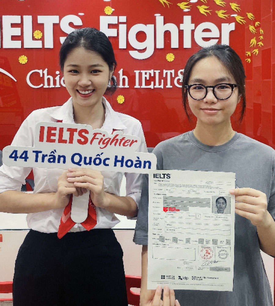 minh ch&acirc;u 7.5 IELTS