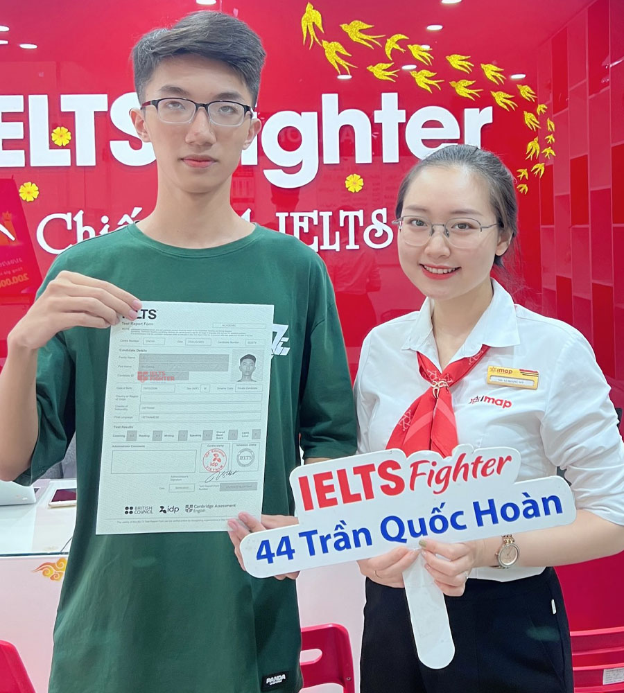 hải đăng 7.5 IELTS
