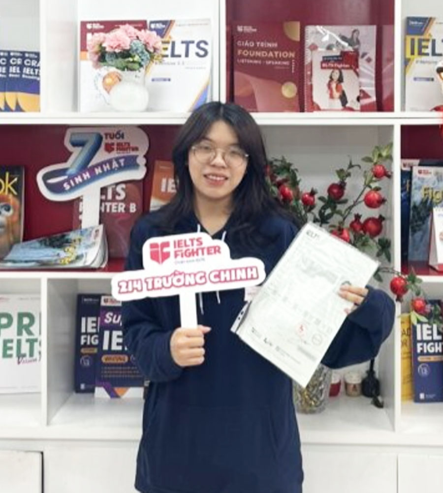 Minh ch&acirc;u 7.0 IELTS