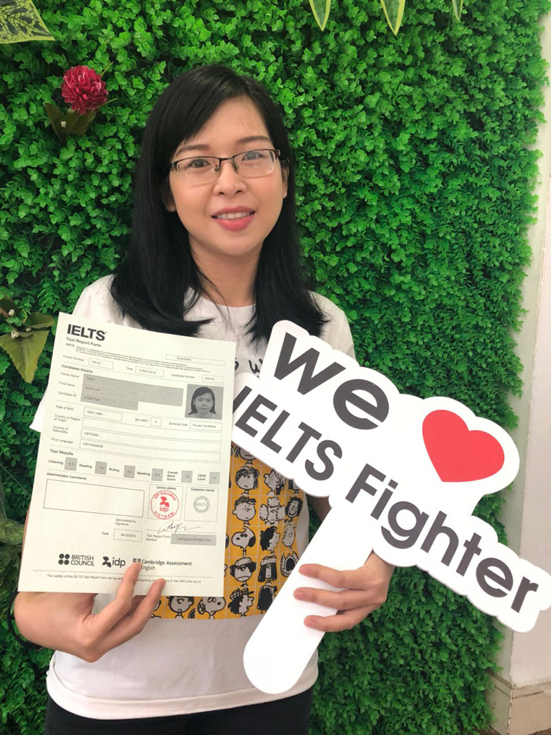 Review chi tiết phương ph&aacute;p học tăng band điểm của Ngọc H&agrave;  - 7.0 IELTS