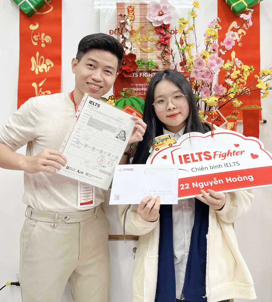 quỳnh trang 7.0 IELTS
