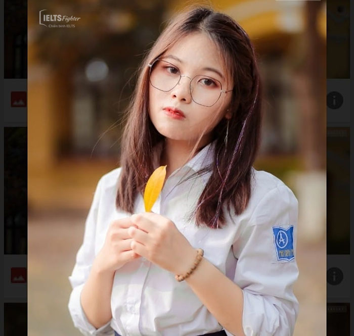 H&agrave; Anh học vi&ecirc;n 7.0 IELTS