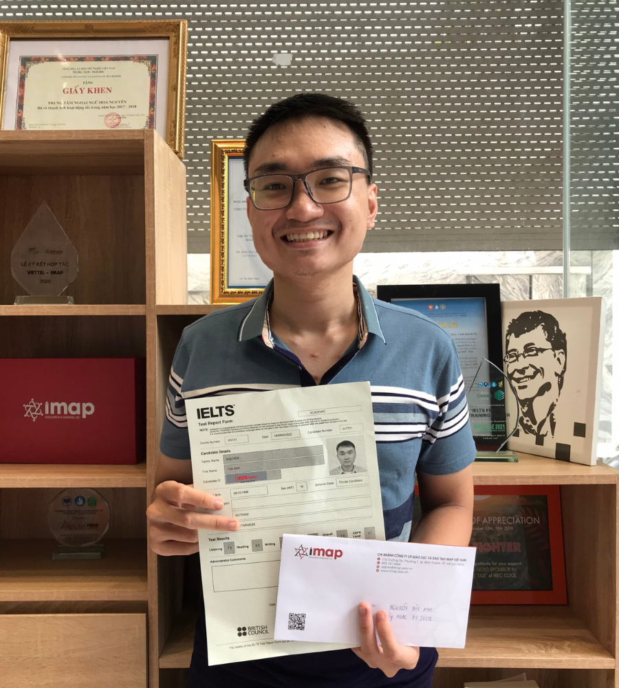 Sinh vi&ecirc;n năm cuối đạt 7.5 IELTS