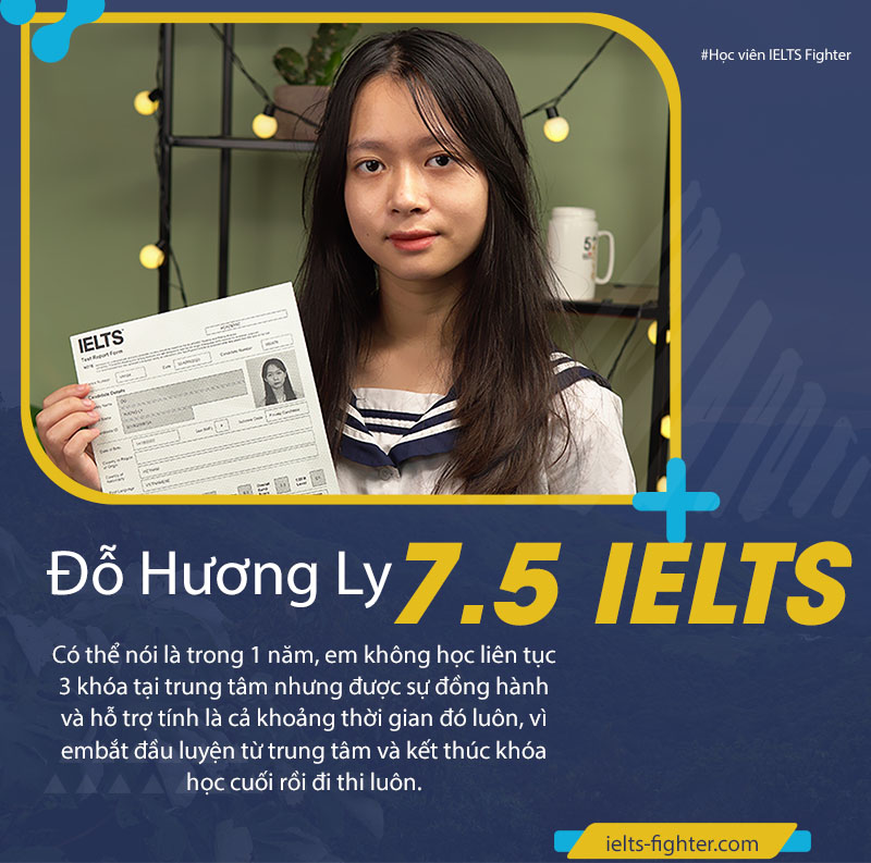 Học viên Hương Ly IELTS Fighter