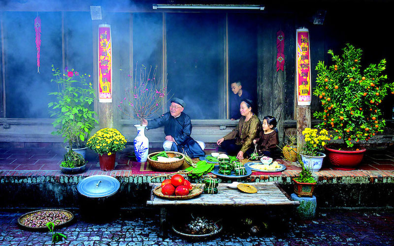 Kh&ocirc;ng kh&iacute; ng&agrave;y Tết tiếng anh