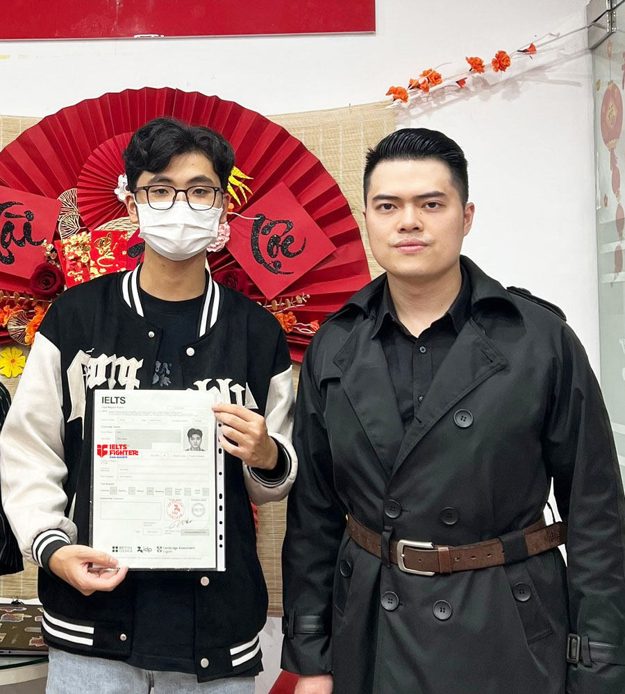 tiến đạt 7.5 ielts