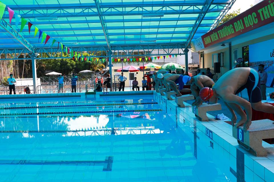 bể bơi đại học Thuỷ lợi