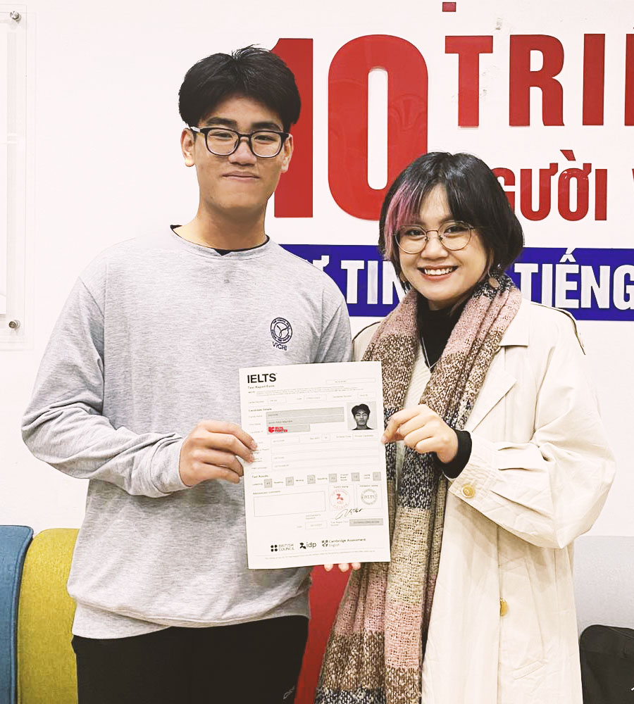 Kh&ocirc;i Nguy&ecirc;n 7.5 IELTS