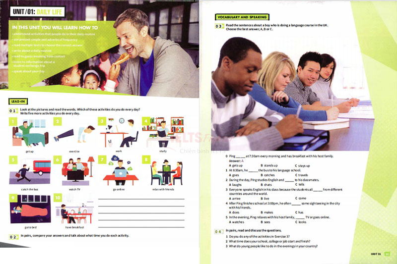 mindset for ielts foundation nội dung 2