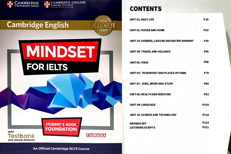 mindset for ielts foundation nội dung 1