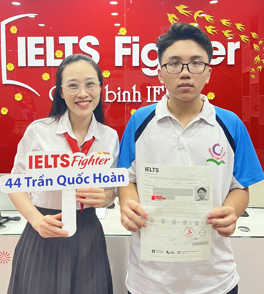 hải phong 7.0 ielts