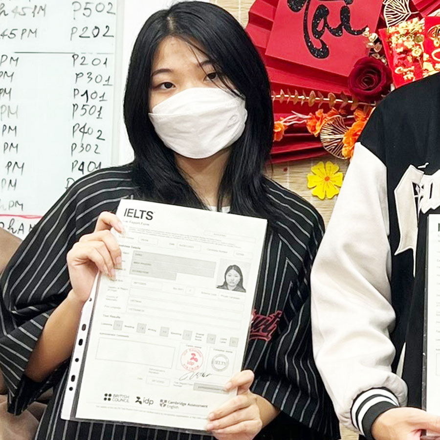 minh phương 7.0 ielts