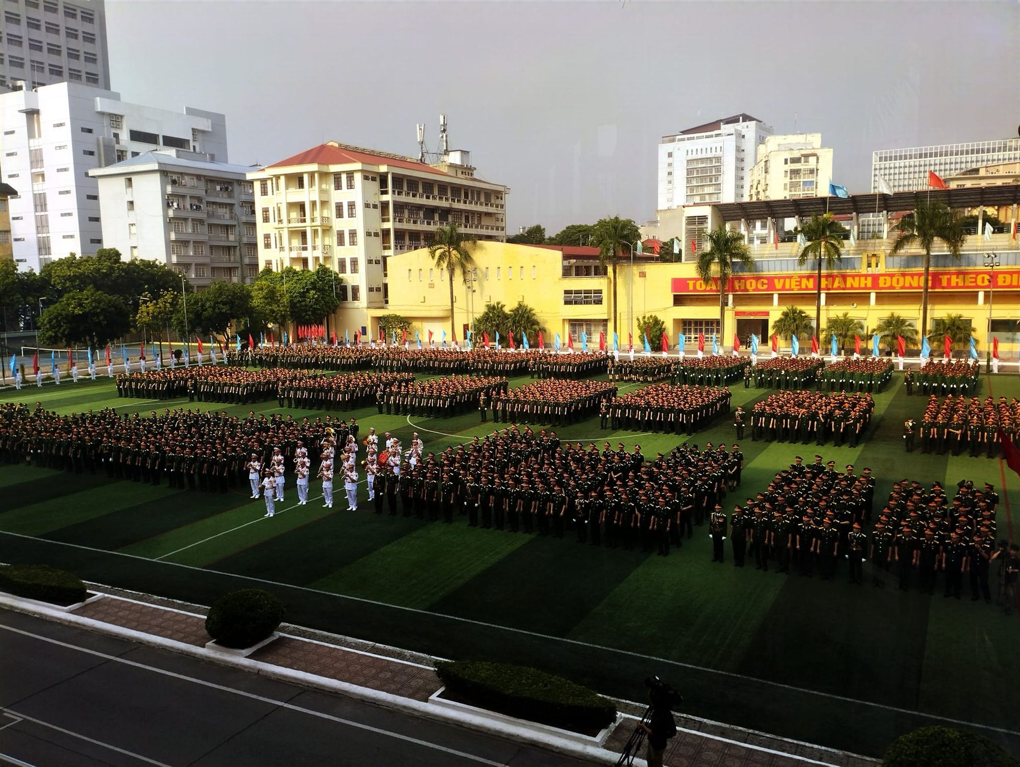 lễ khai giảng của trường