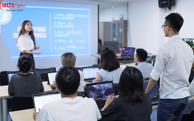 Học IELTS ở quận 8 với IELTS Fighter 2