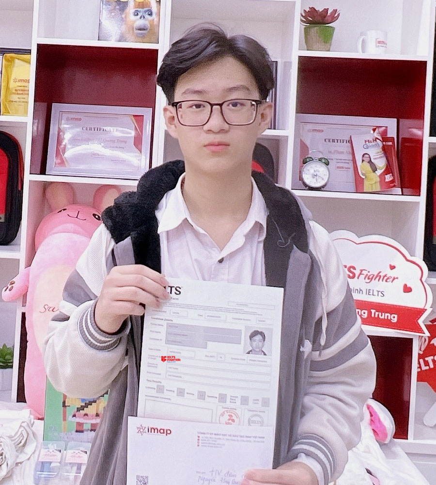 quang minh 7.5 IELTS