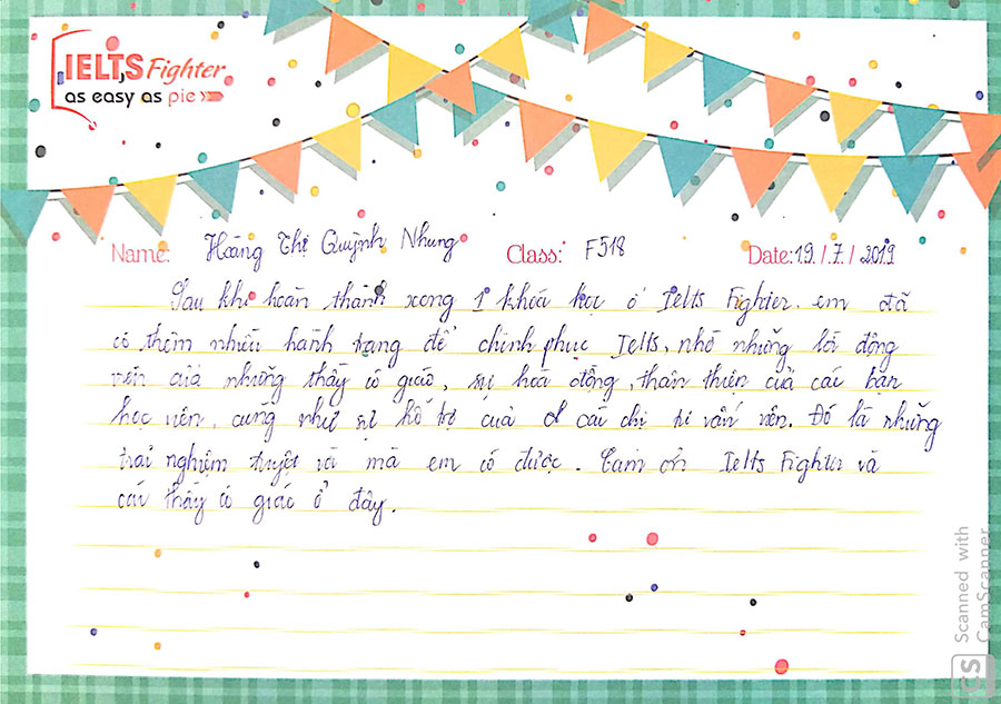 cảm nhận học viên F518 - ielts fighter ảnh 5
