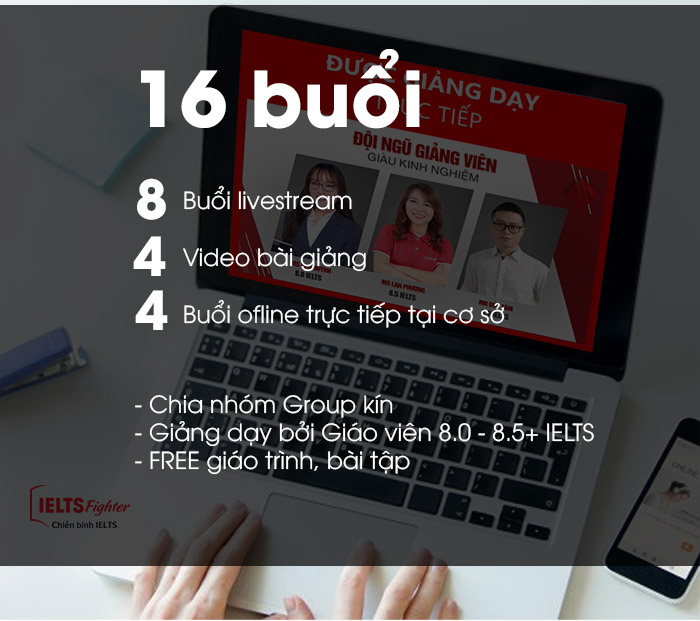 khóa IELTS online free chống dịch corona