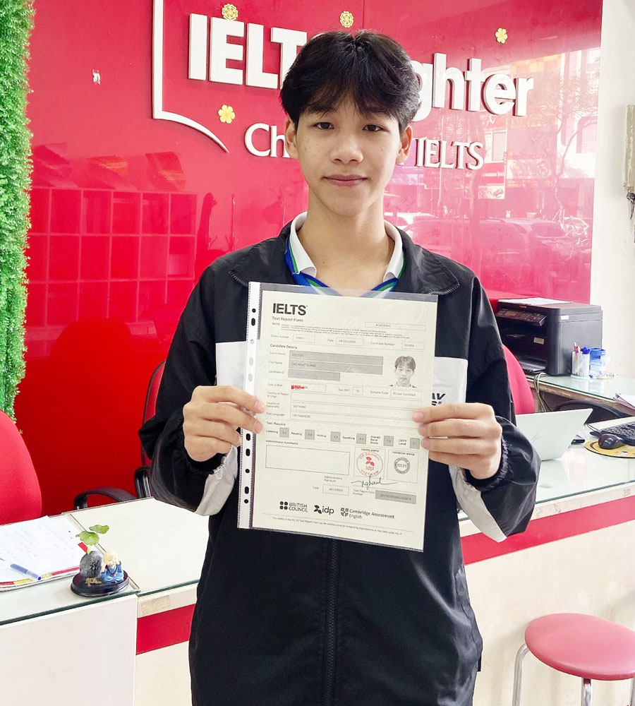  Nhật Thắng 7.5 IELTS 