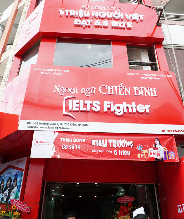 Học IELTS ở đâu quận Thủ Đức - IELTS fighter Hoàng Diệu -1
