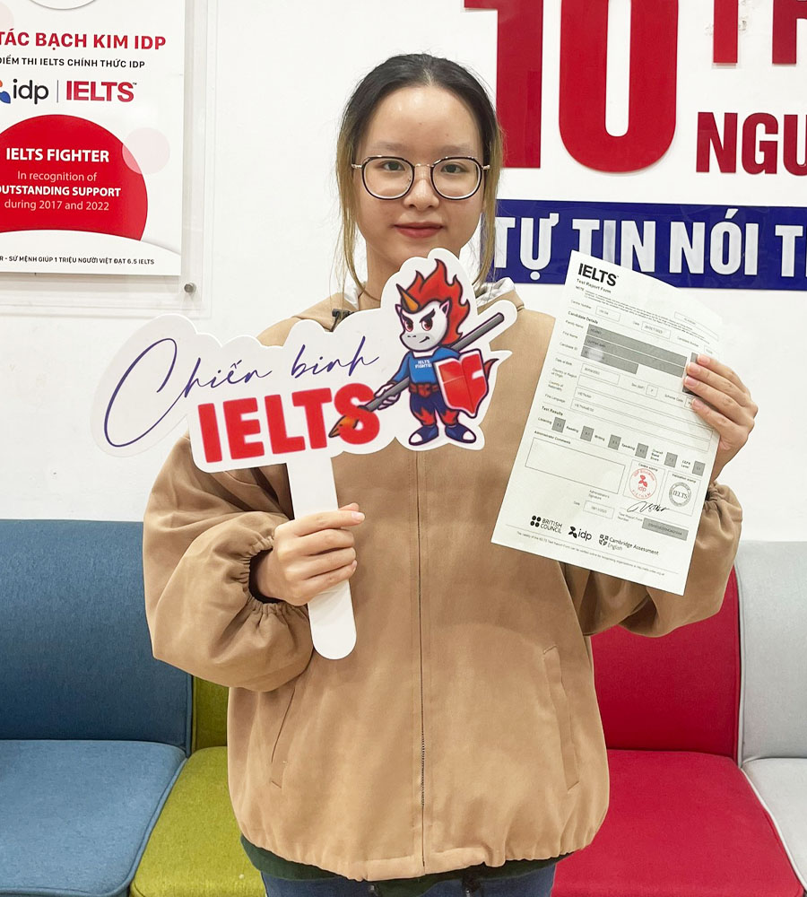 Quỳnh Anh 7.5 IELTS