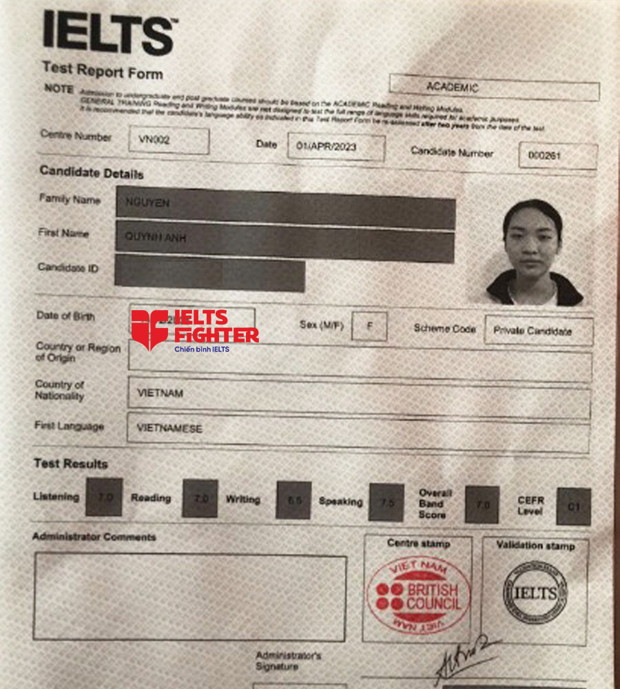 học sinh lớp 9 Nghệ An - bạn Quỳnh Anh - 2