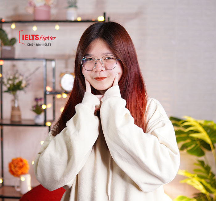 Học viên Kim hồng 7.0 IELTS 